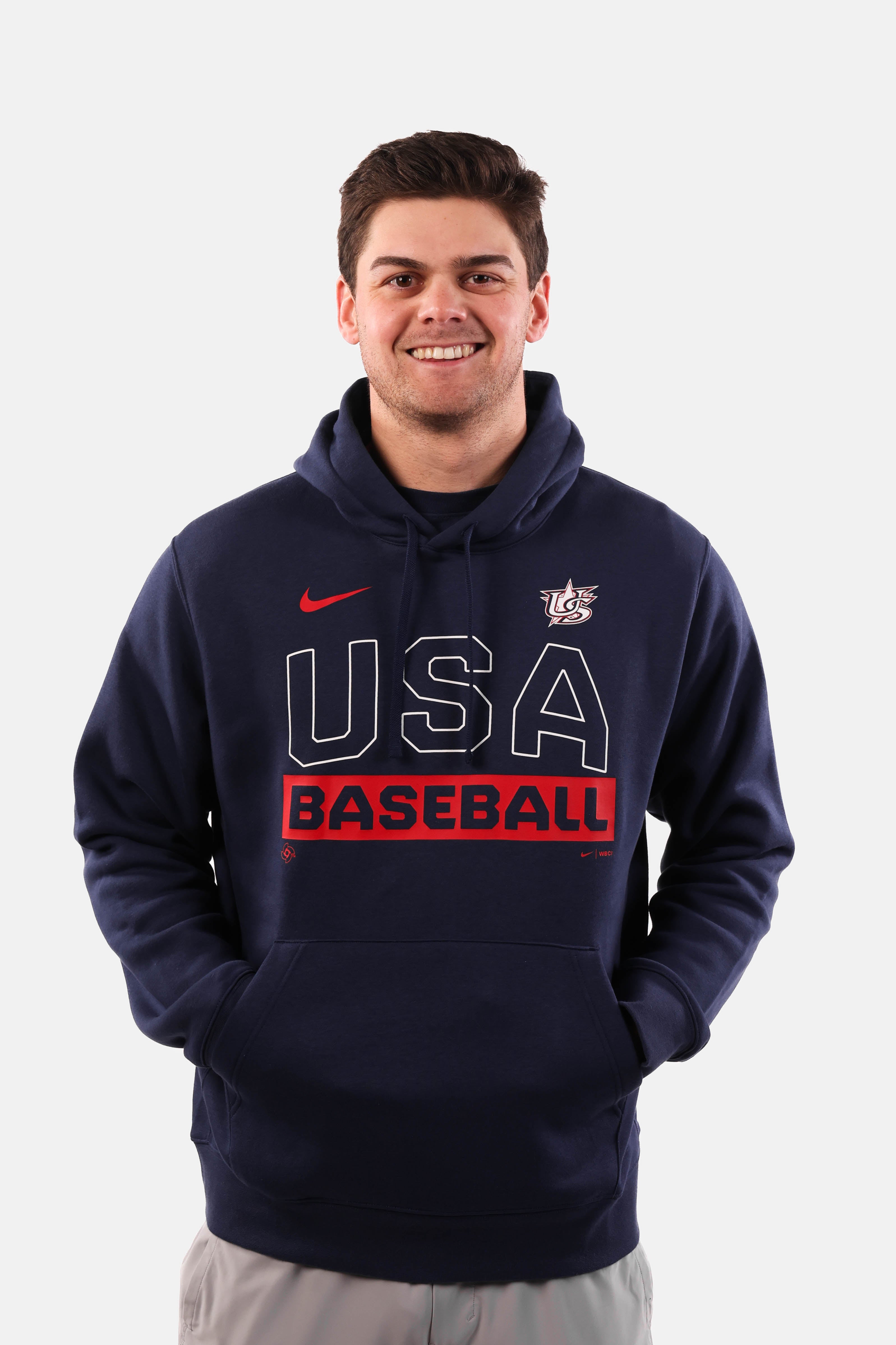 WORLD BASEBALL CLASSIC 2026 スタッフ パーカー USA Baseball 2026 World Baseball Classic Club Hoodie