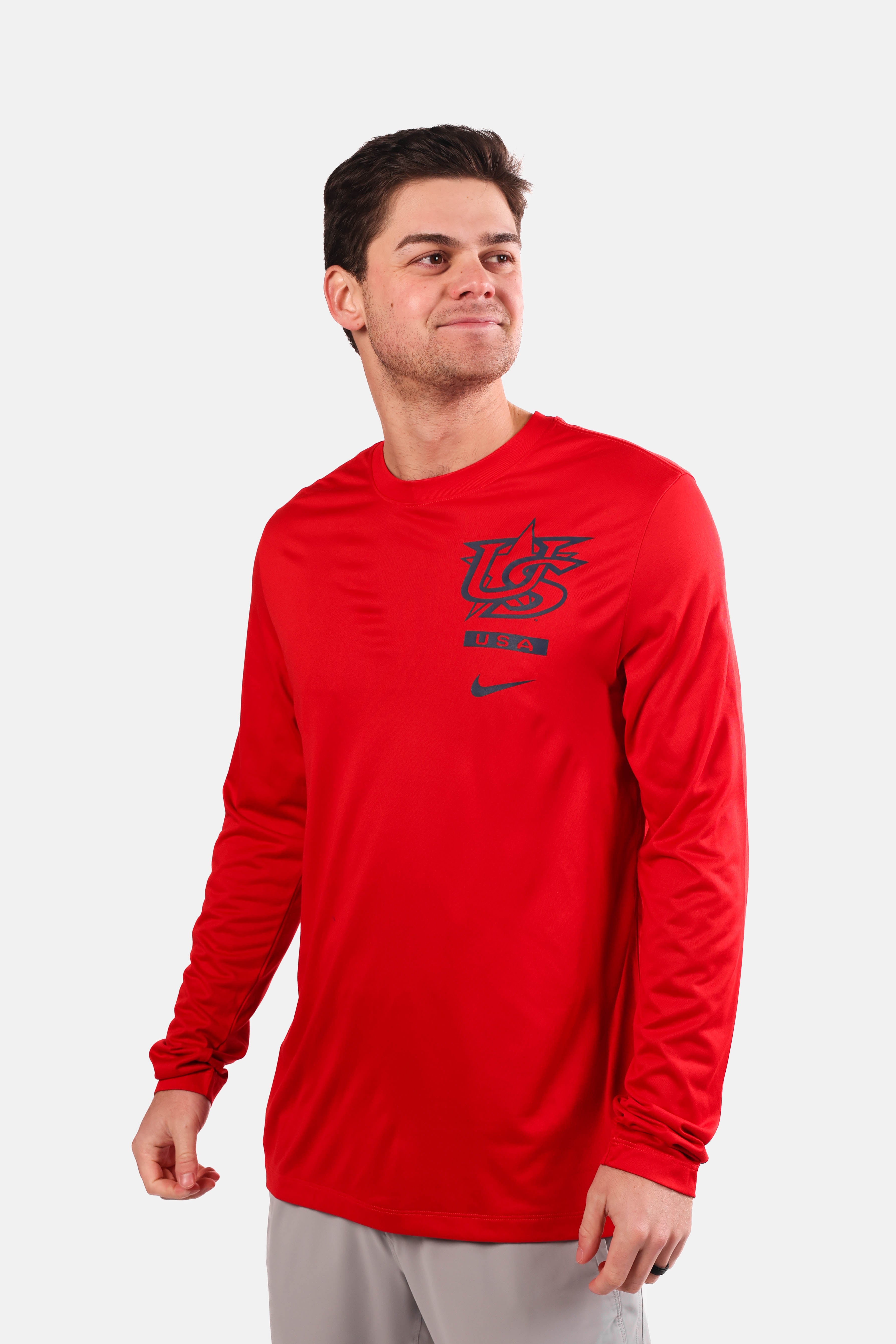 USA Baseball 2026 World Baseball Classic Legend Dri-FIT Long Sleeve T-