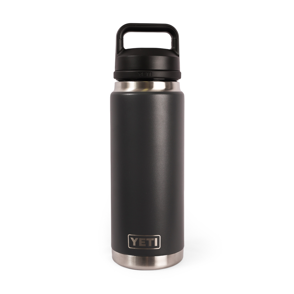 YETI Rambler White Stainless Steel Beverage Bottle BPA Free 26 oz.