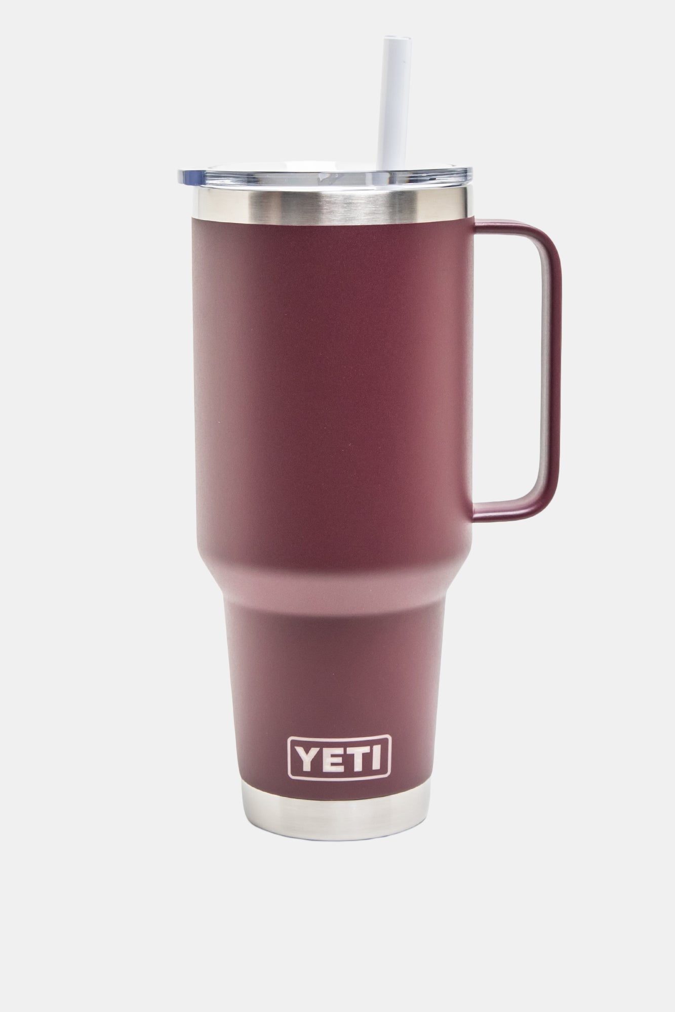 Yeti Wild Vine Red Rambler 42oz Mug With Straw Lid
