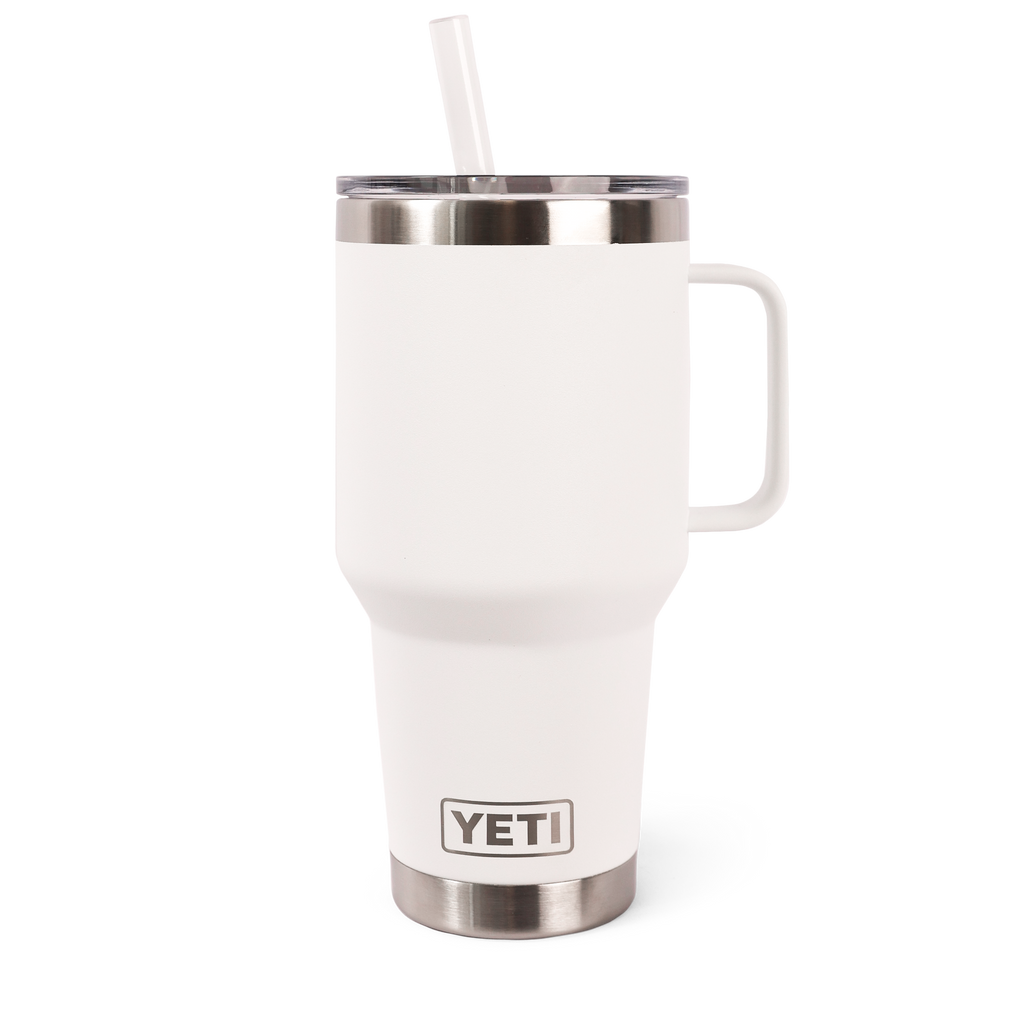 Yeti white cheap rambler