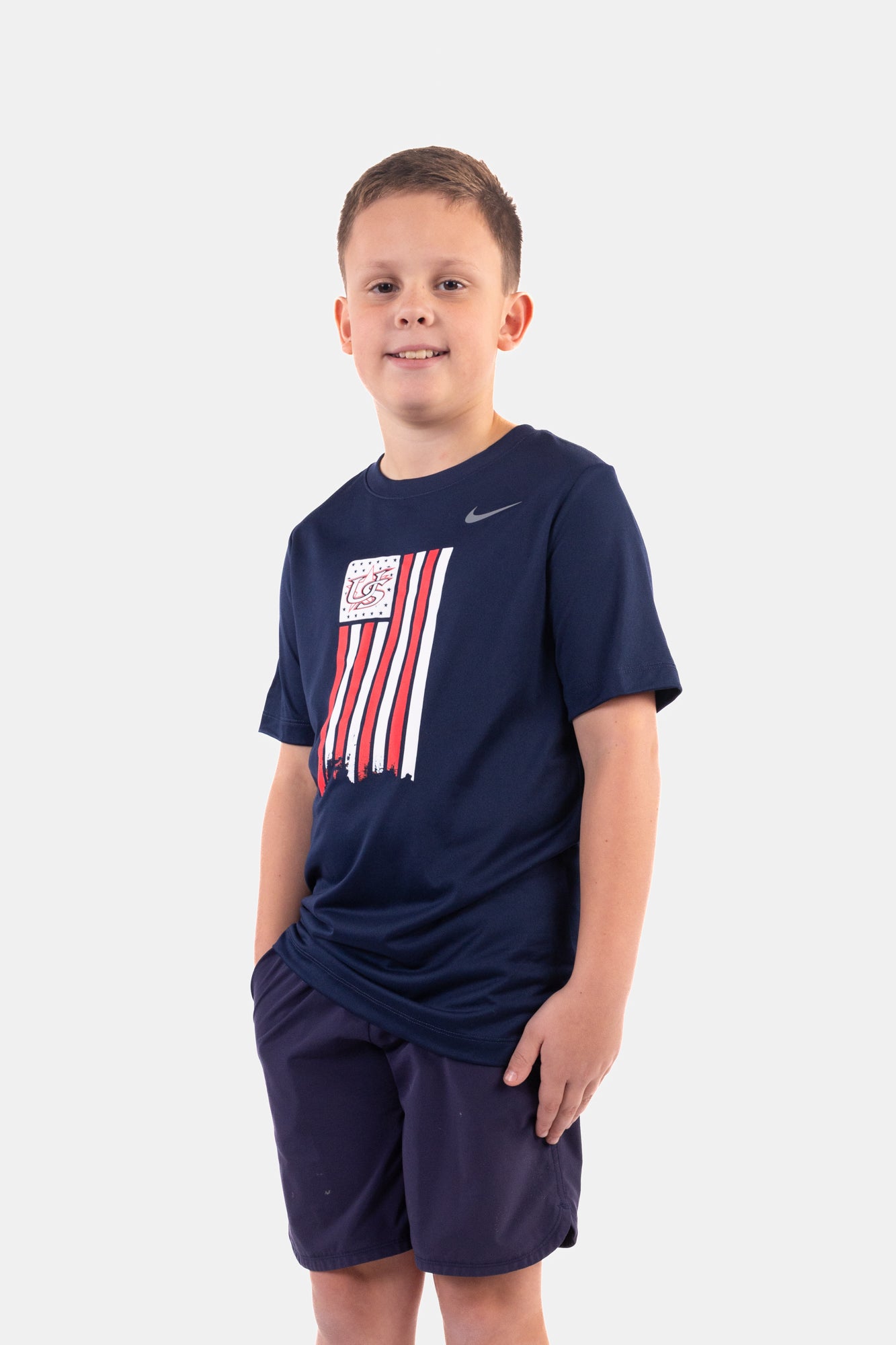 Youth Navy Freedom Legend Tee