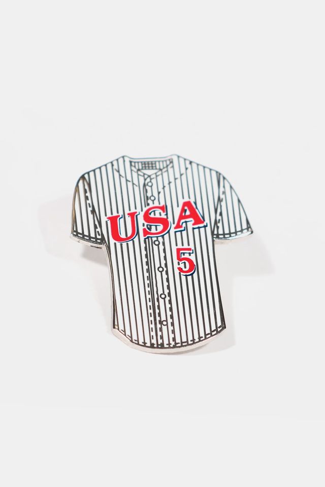 '92 Pinstripe Jersey Lapel Pin