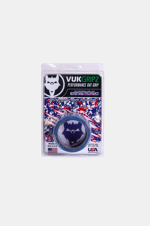 VukGripz Bat Grip Tape - Blue Camo