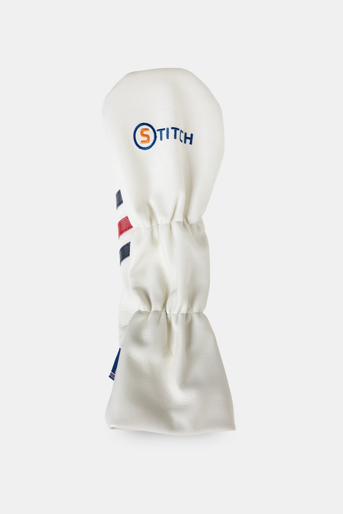 Stitch Golf White Leather Head Cover