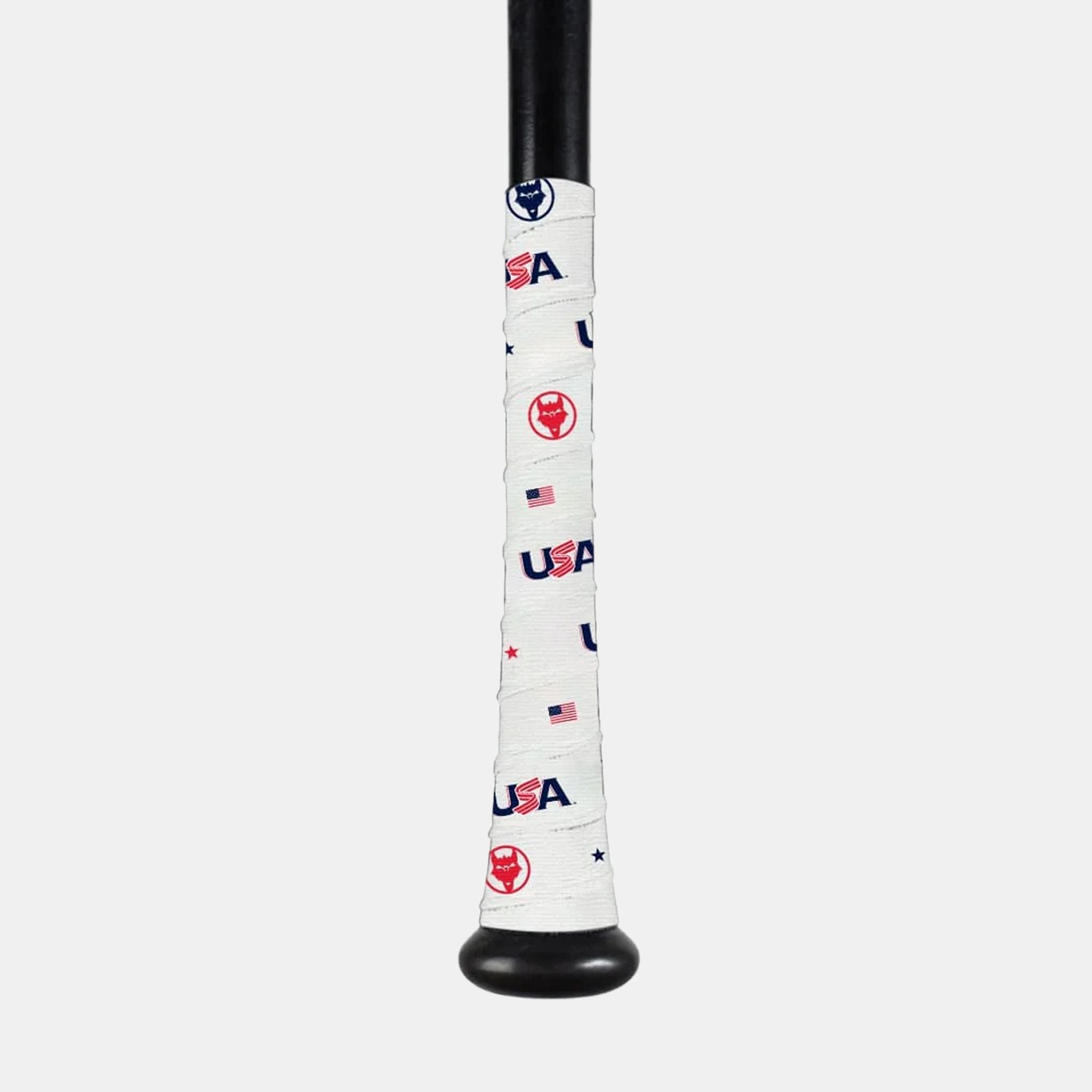 VukGripz Bat Grip Tape wrapped around bat