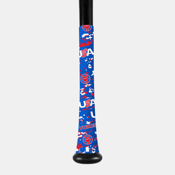 VukGripz Bat Grip Tape - Blue Camo