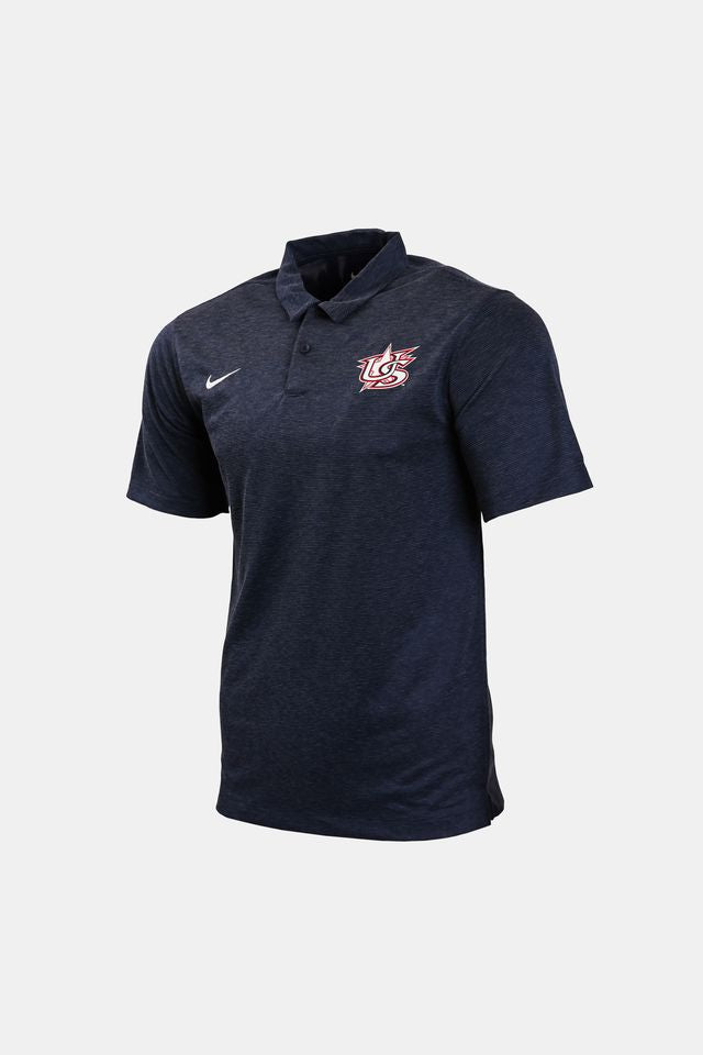 Navy Heather Polo
