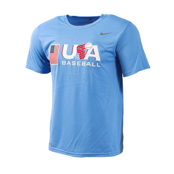 USSSA World Series Shirt Size Medium M Adult Gray Dry Fit Short Sleeve Tee  Elite