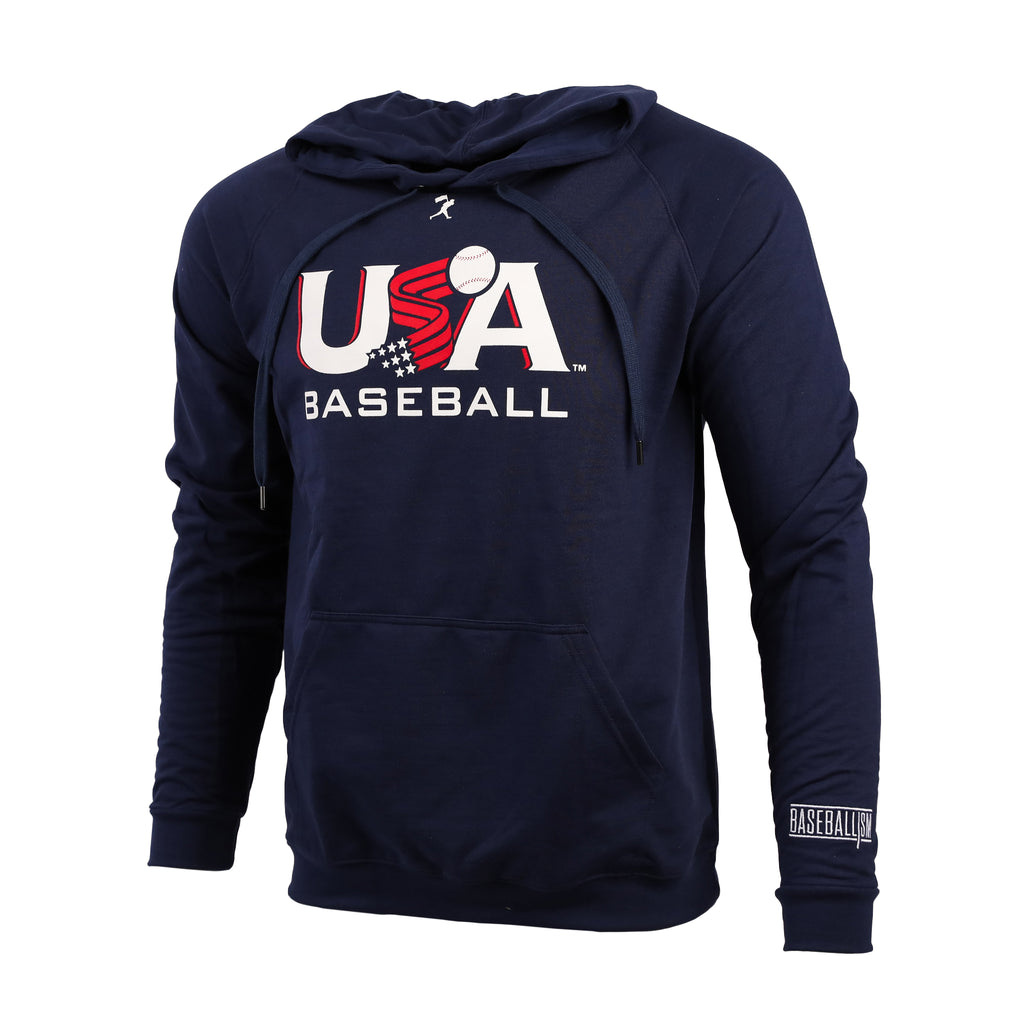 USA x Baseballism Navy Traditional Hoodie