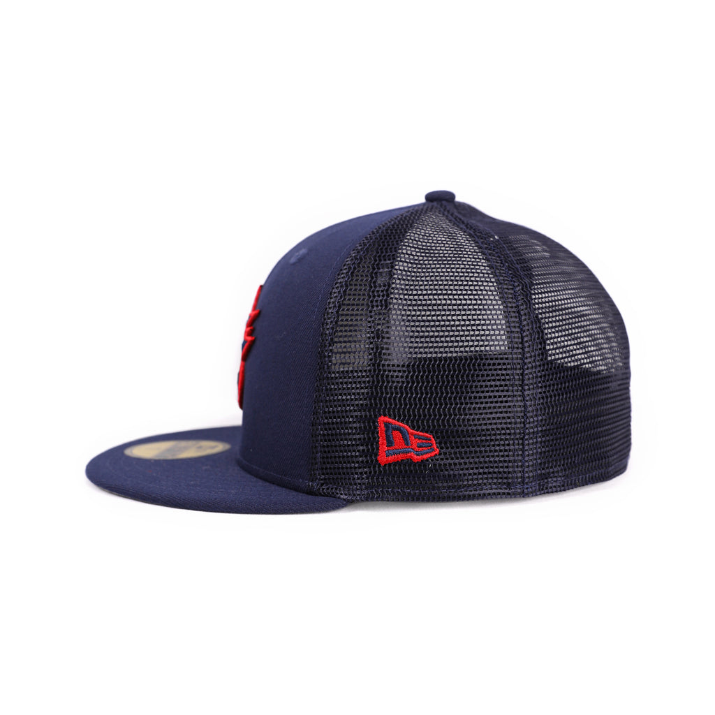 USA 2023 BATTING PRACTICE TRUCKER Navy Fitted Hat by New Era