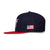 USA x Baseballism Logo Cap - Navy
