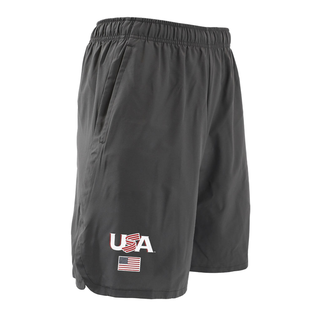 Nike Anthracite Jersey Logo Woven Training Shorts With Pockets